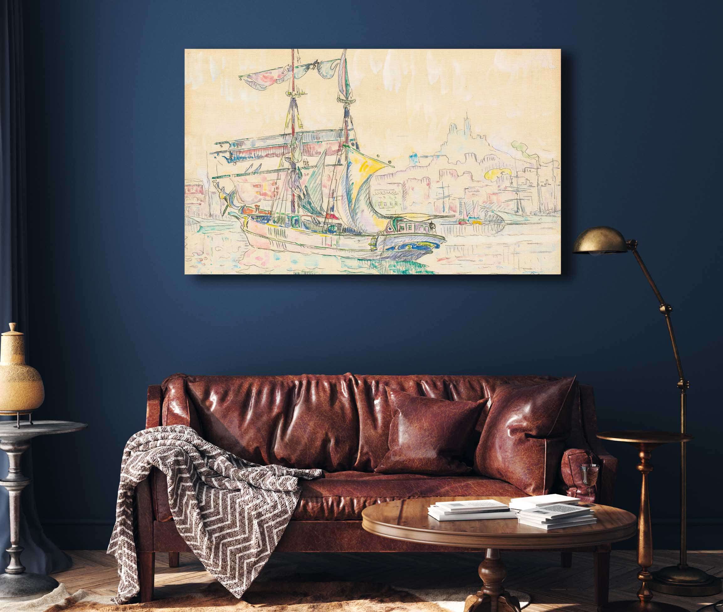 Marseille Voilier by Paul Signac - Image 8