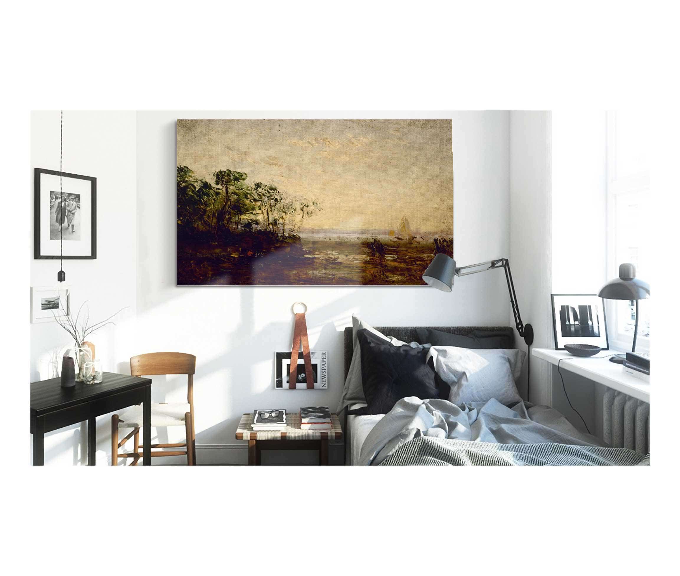 Martigues Effet De Crepuscule by Felix Ziem - Image 3