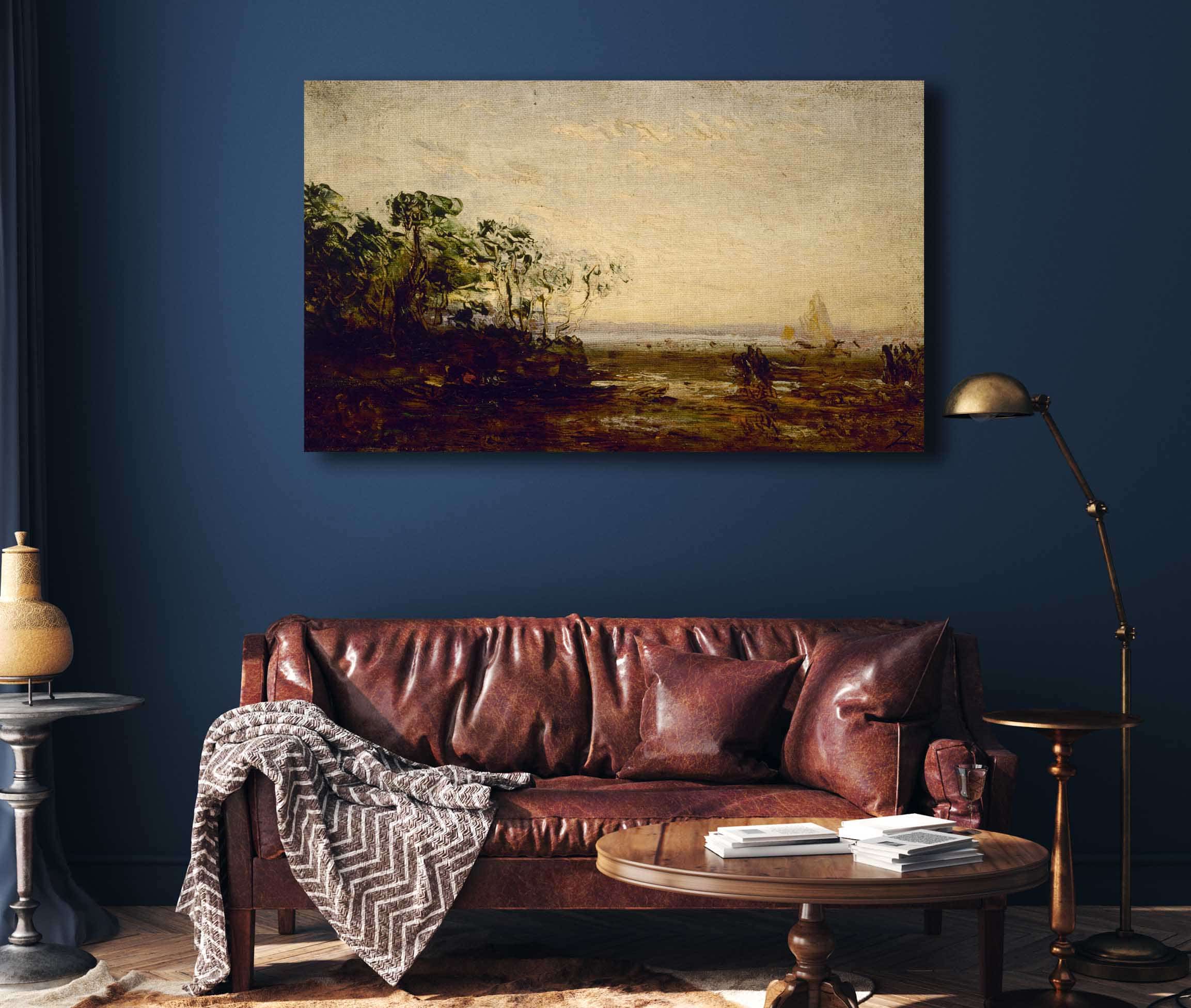 Martigues Effet De Crepuscule by Felix Ziem - Image 4