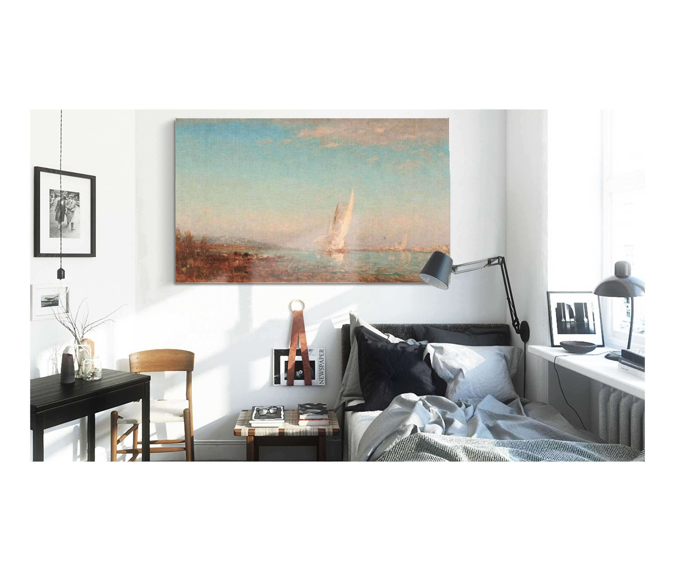 Martigues La Voile Blanche by Felix Ziem - Image 3