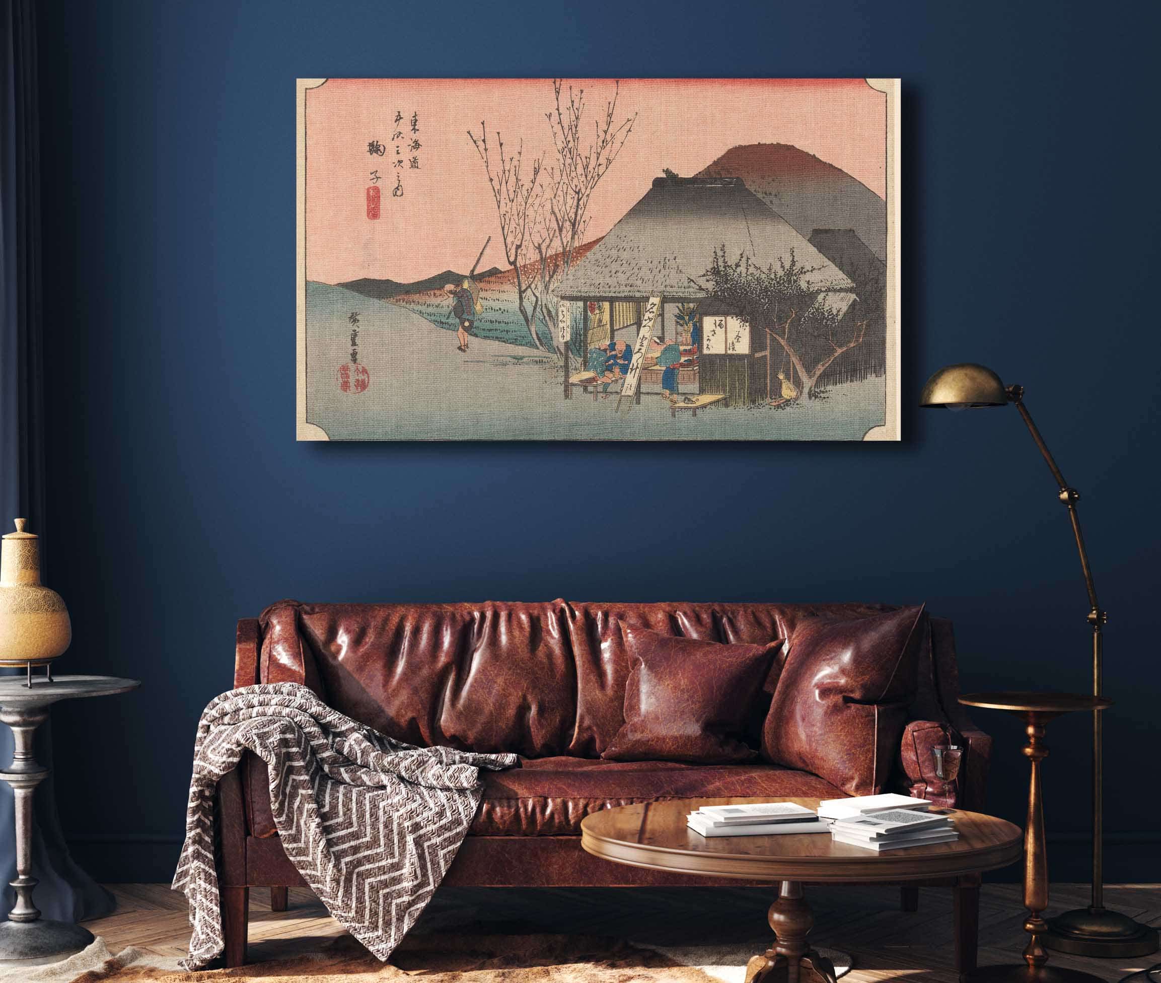 Maruko Famous Tea Shop Meibutsu Cha Mise by Ando Hiroshige - Image 4