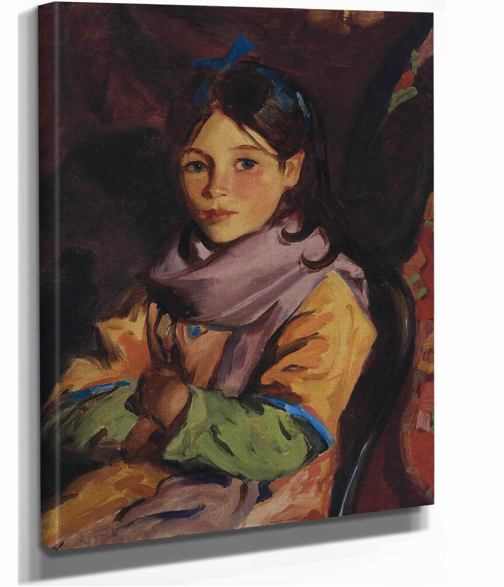 Mary Agnes by Robert Henri - Image 2