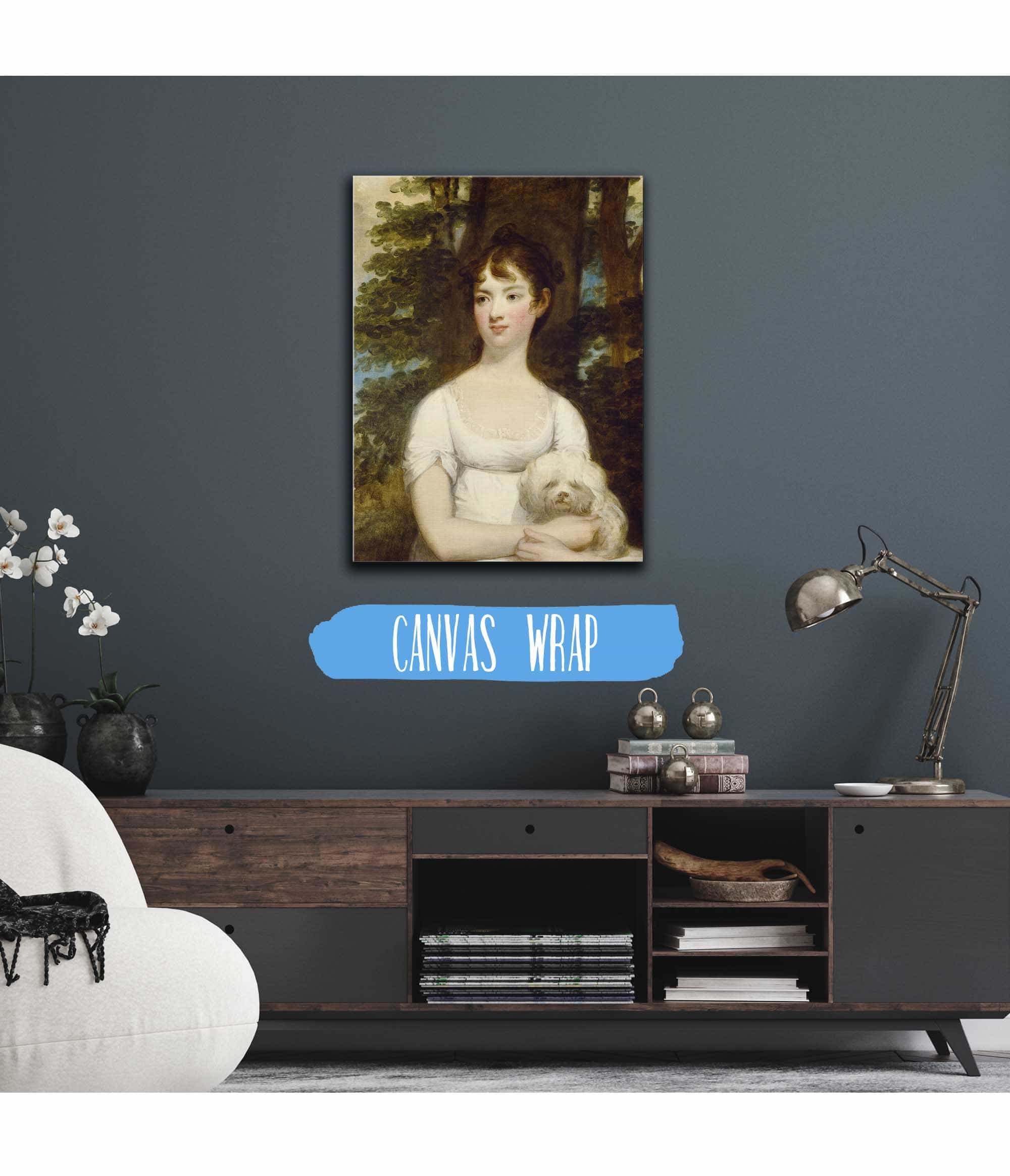 Mary Barry by Gilbert Stuart - Image 3