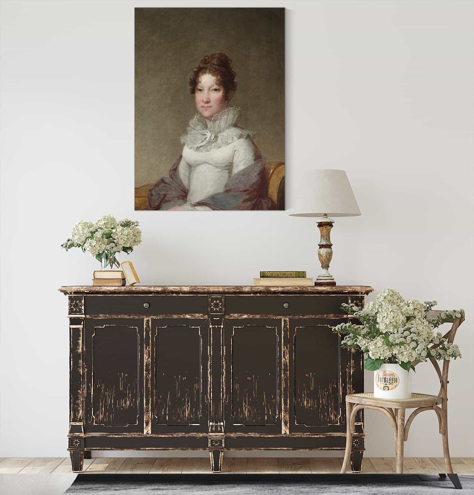 Mary Campbell Stuart by Gilbert Stuart - Image 4