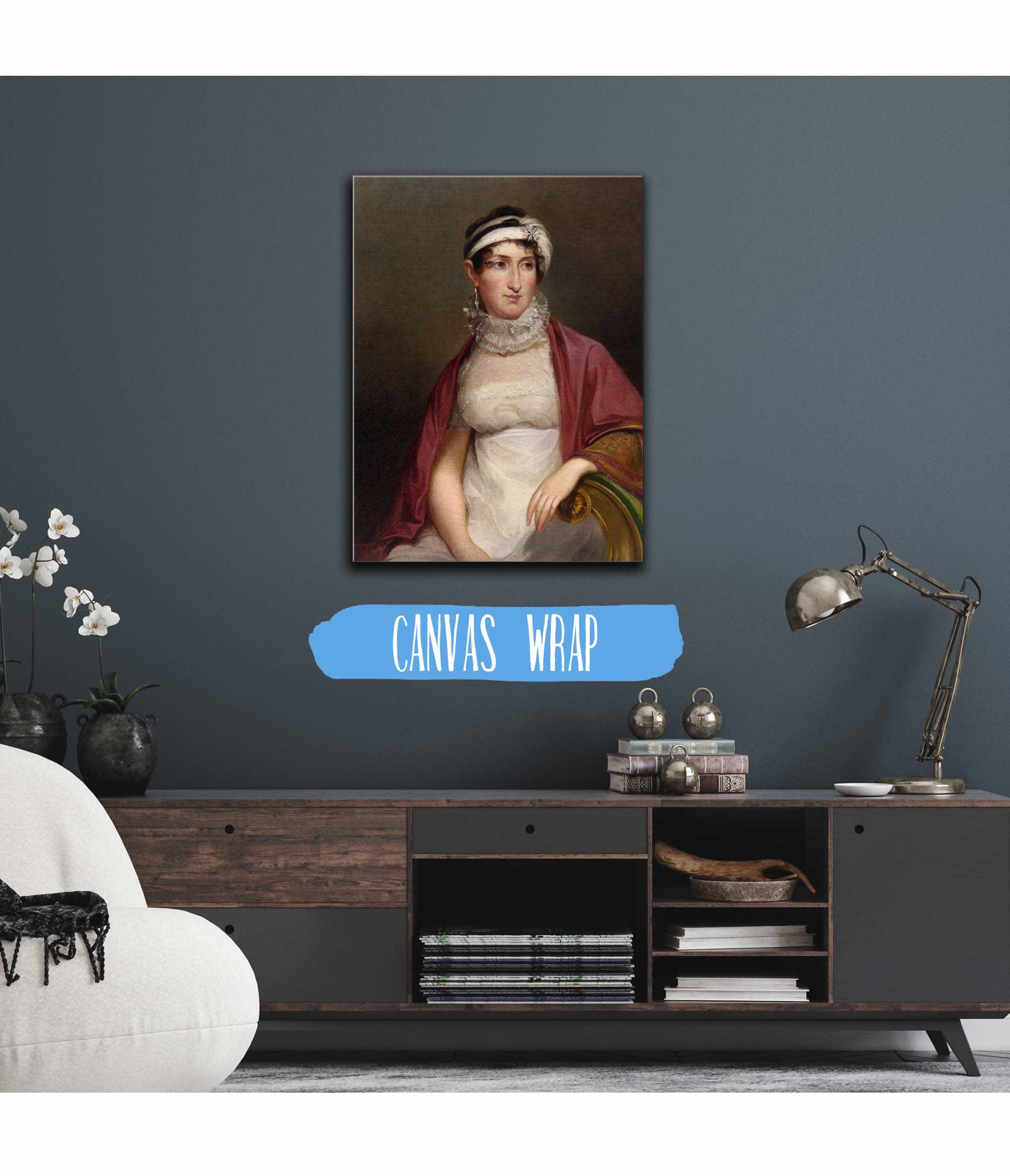 Mary Harveymrs Paul Beck by Thomas Sully - Image 3