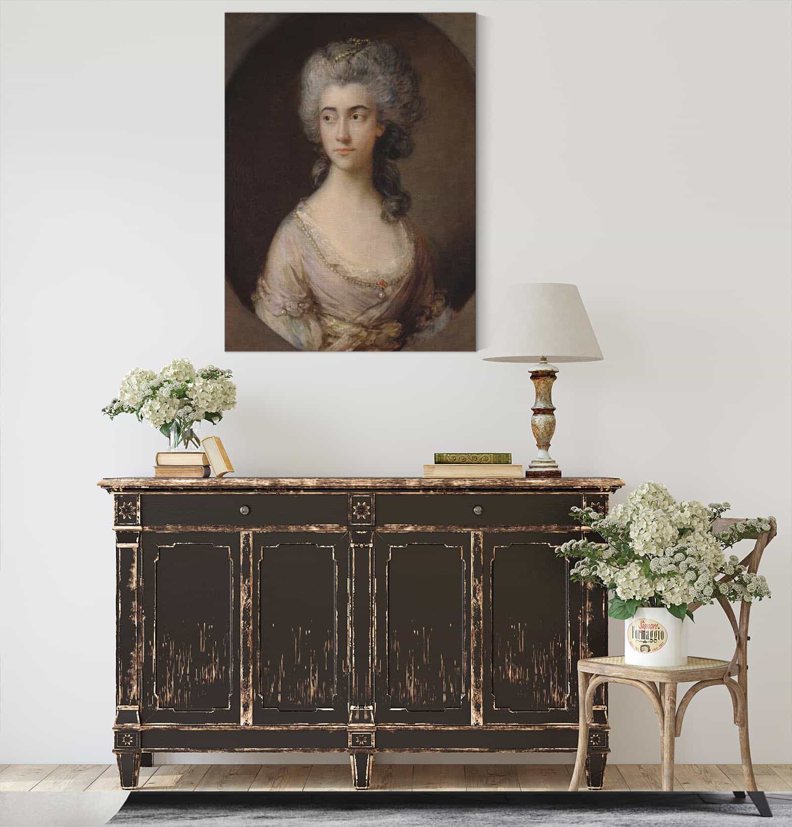Mary Heberden by Thomas Gainsborough - Image 4