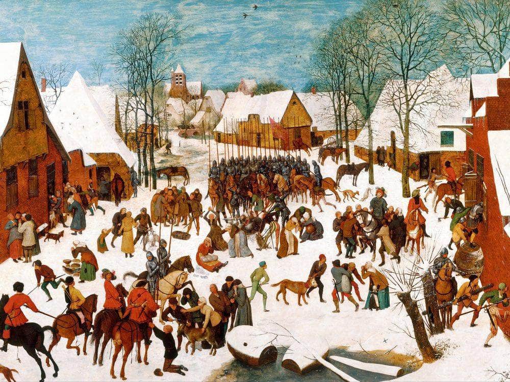 Massacre Of The Innocents 1565 1567 109 2X158 1 Royal Collection Upton House Warwichshire By The Elder - Image 7