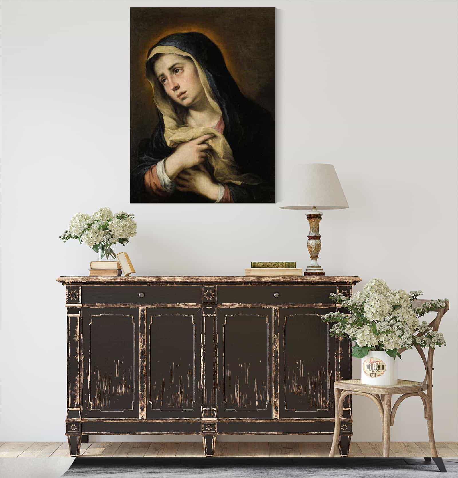 Mater Dolorosa by Bartolome Esteban Murillo - Image 4