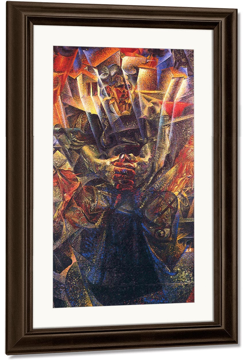 Materia 1912 Oil On Canvas 150X225 Private Collection By Umberto Boccioni - Image 4