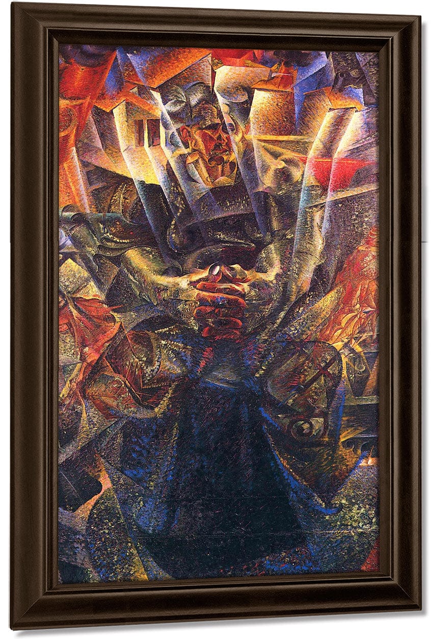 Materia 1912 Oil On Canvas 150X225 Private Collection By Umberto Boccioni - Image 5
