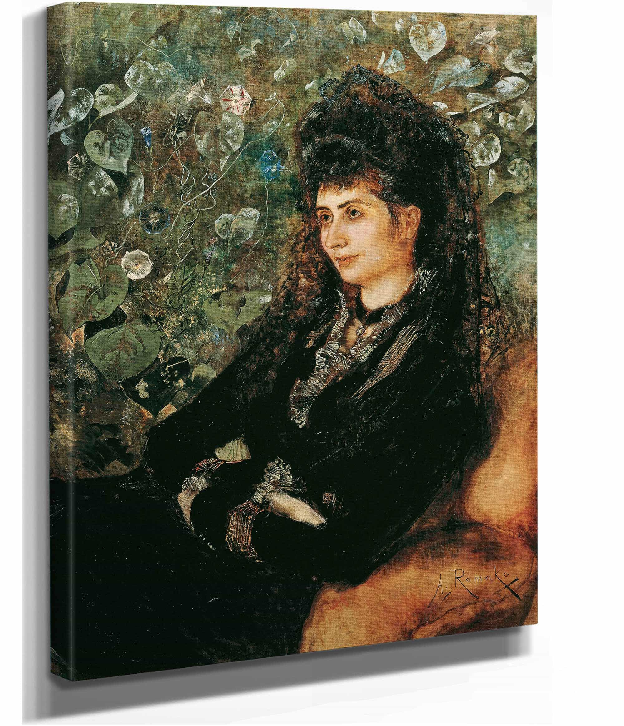 Mathilde Stern Geb Porges by Anton Romako - Image 2