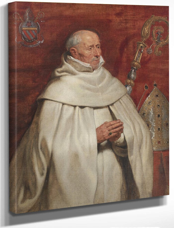 Matthaeus Yrsselius (1541 1629) Abbot Of Sint Michiel's Abbey In Antwerp By Peter Paul Rubens