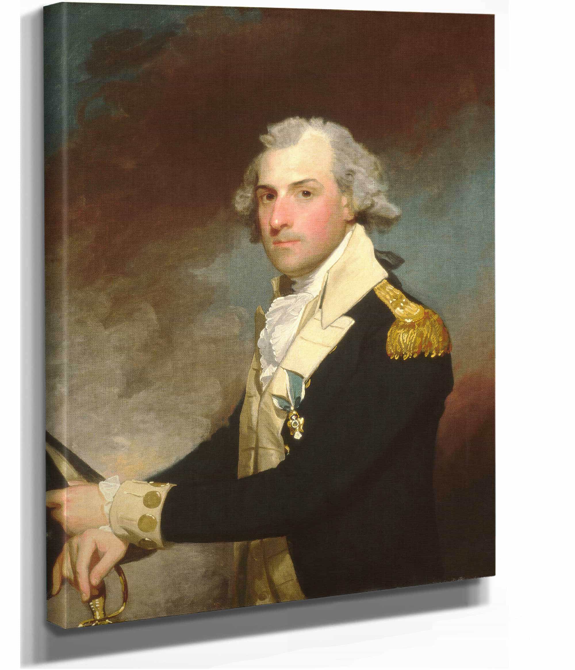 Matthew Clarkson by Gilbert Stuart - Image 2