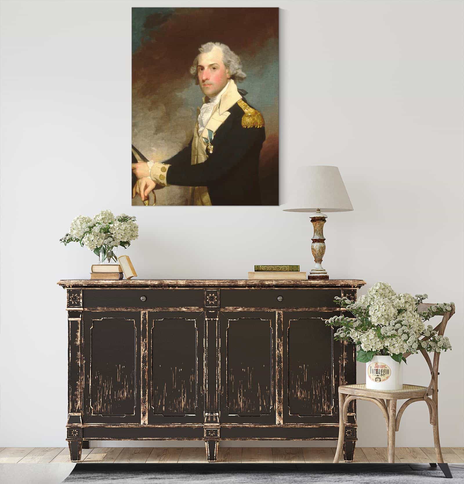 Matthew Clarkson by Gilbert Stuart - Image 4