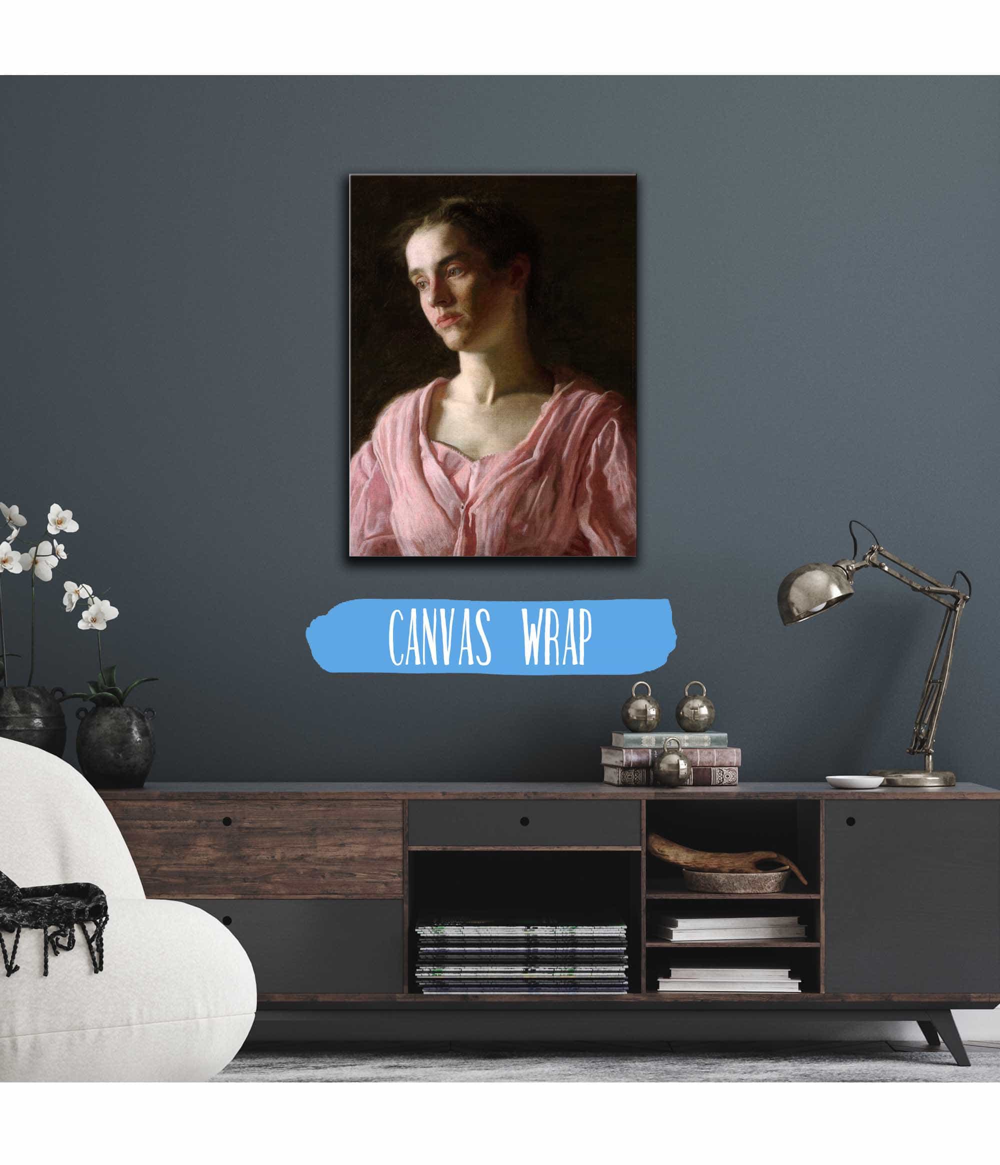 Maud Cook Reid Mrs Robert C Reid by Thomas Eakins - Image 3