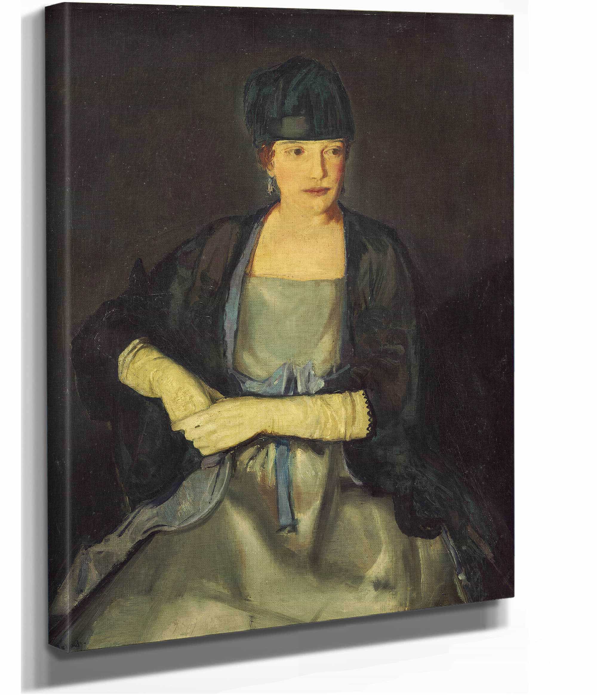 Maud Murray Dale Mrs Chester Dale by George Wesley Bellows - Image 2