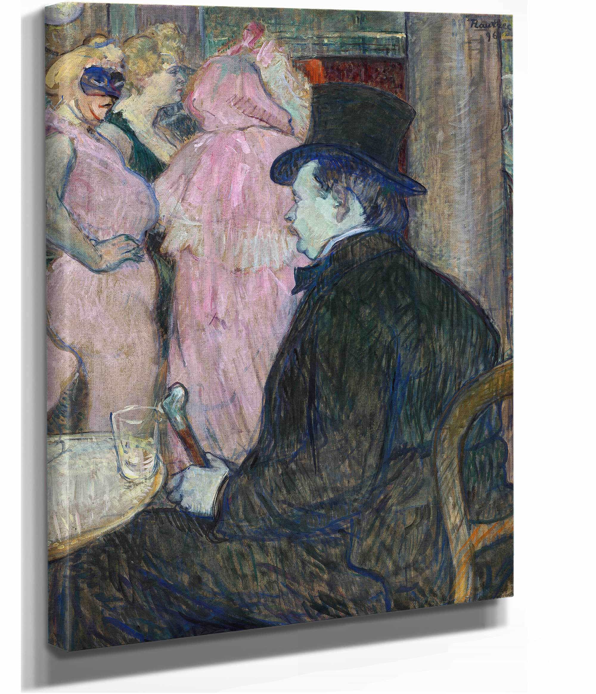 Maxime Dethomas by Henri De Toulouse Lautrec - Image 2