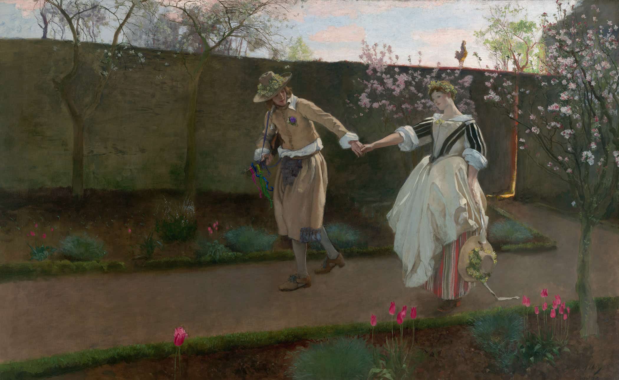 May Day Morning by Edwin Austin Abbey - Image 2