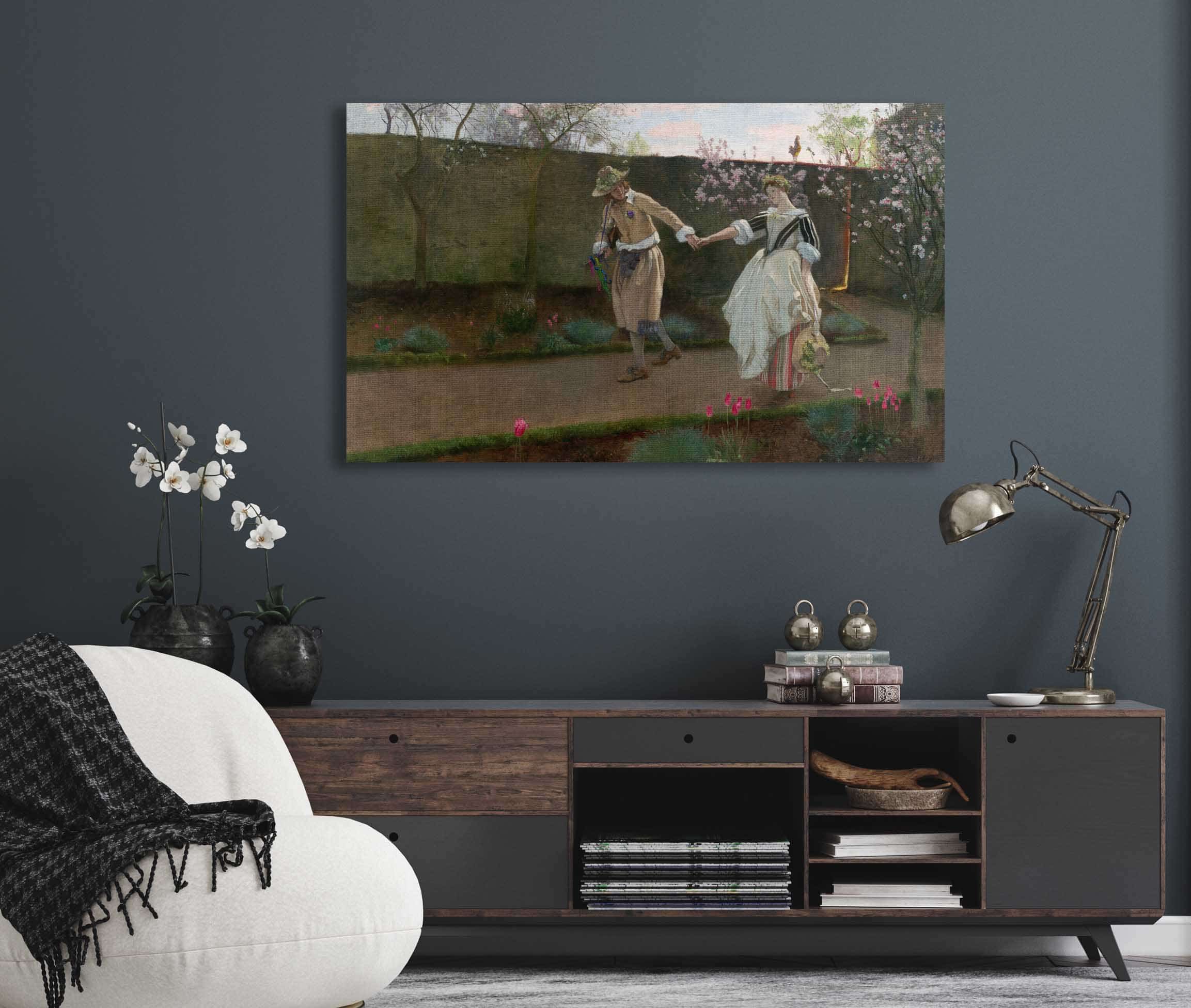 May Day Morning by Edwin Austin Abbey - Image 5