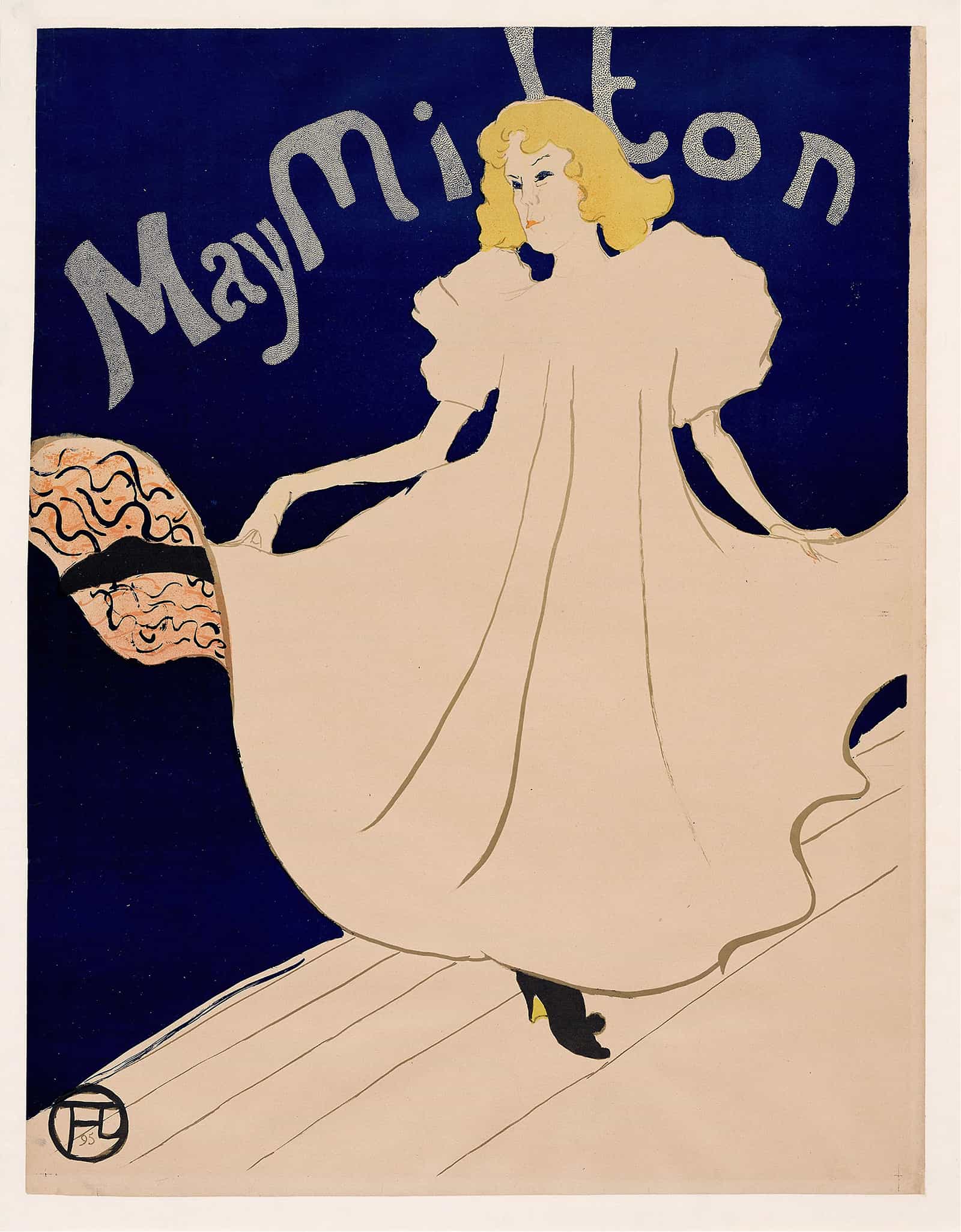 May Milton by Henri De Toulouse Lautrec - Image 2