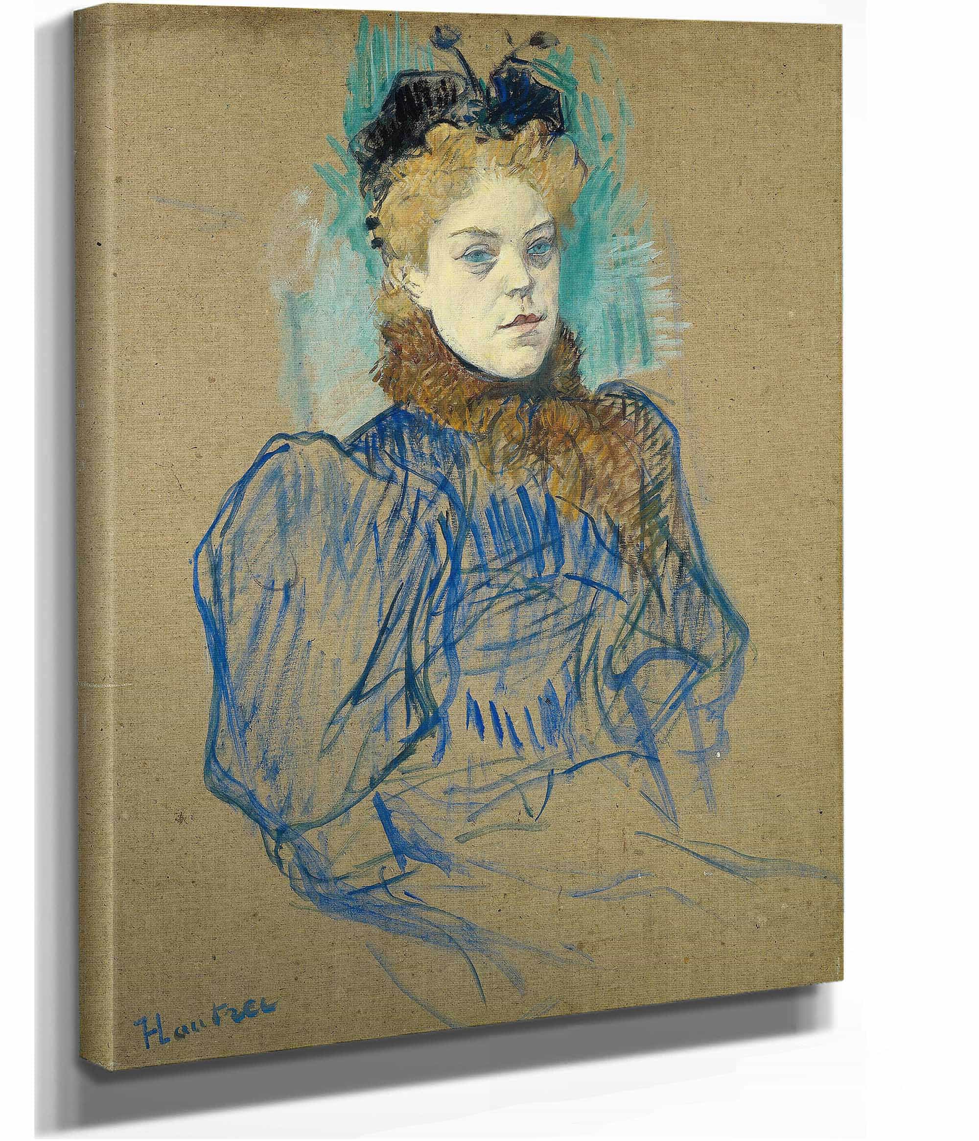 May Milton by Henri De Toulouse Lautrec - Image 3