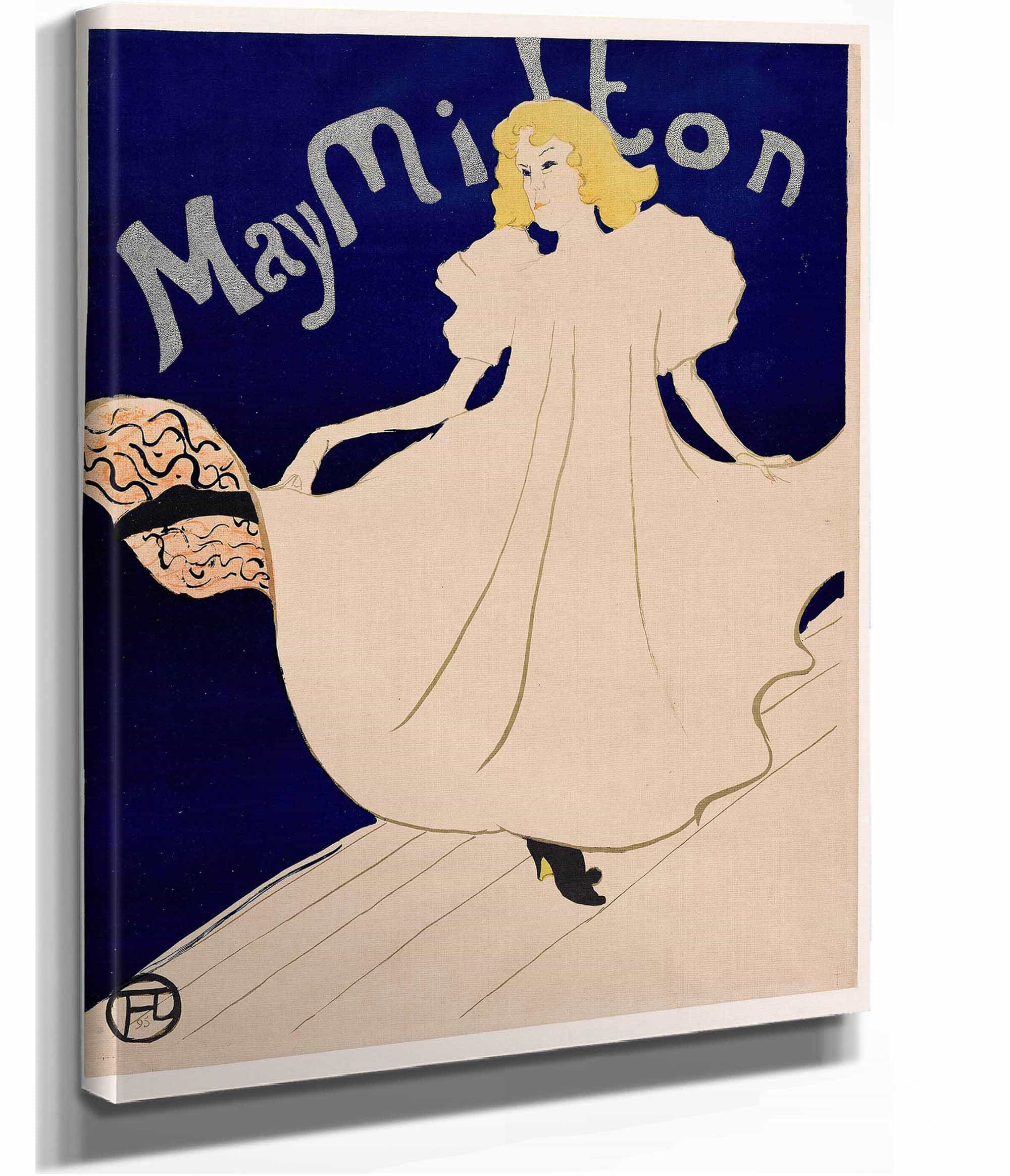 May Milton by Henri De Toulouse Lautrec - Image 4