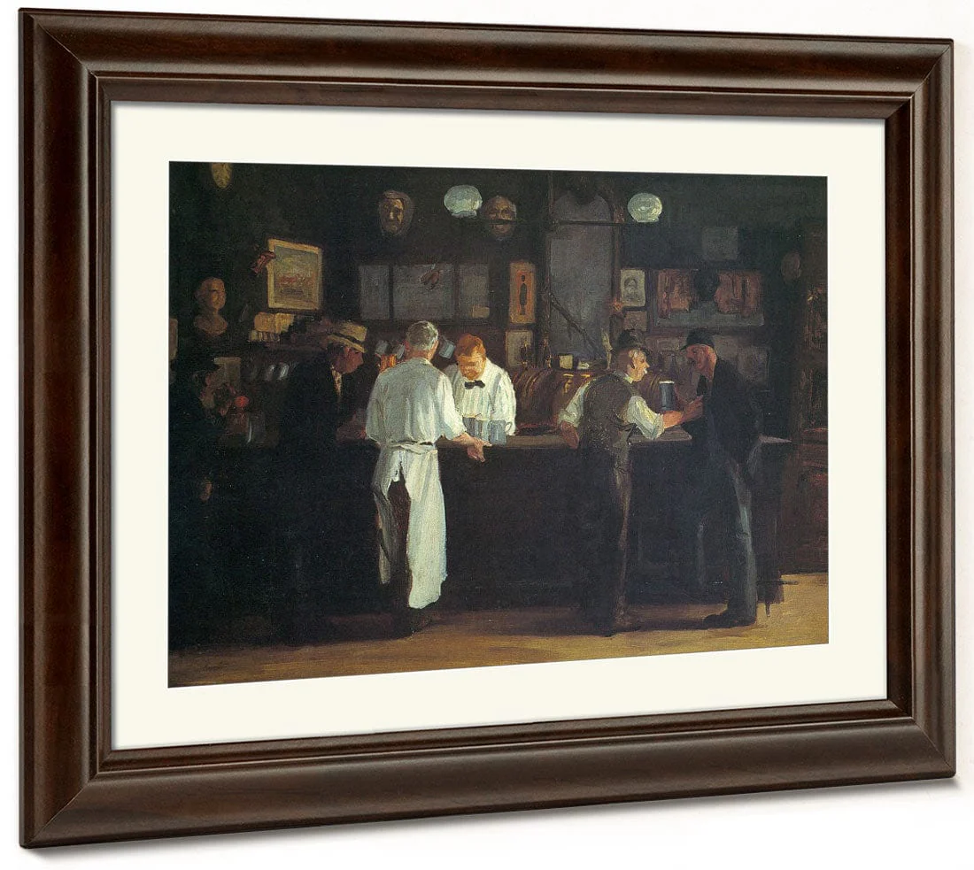 Mcsorleys Bar 1912 By John Sloan - Image 5