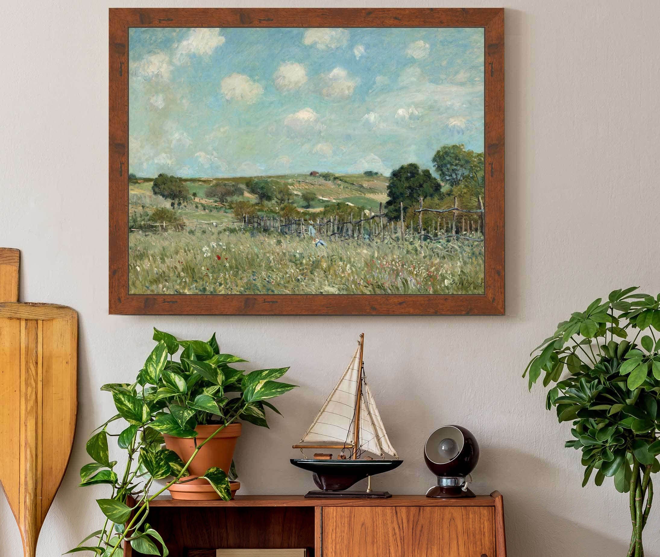 Meadow by Alfred Sisley - Image 3