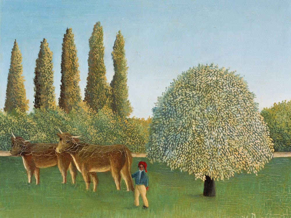 Meadowland By Henri Julien Felix Rousseau - Image 7