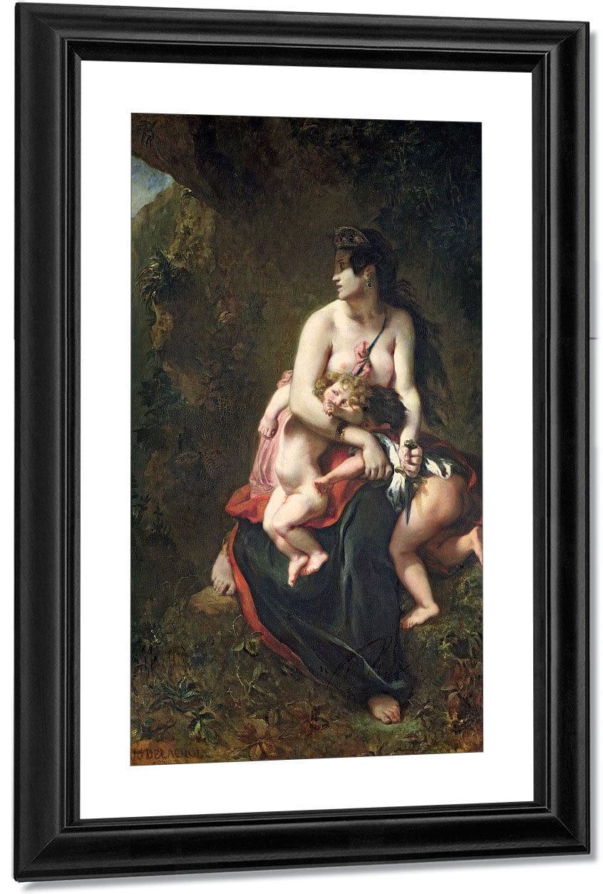 Medea By Ferdinand Victor Eugene Delacroix - Image 3