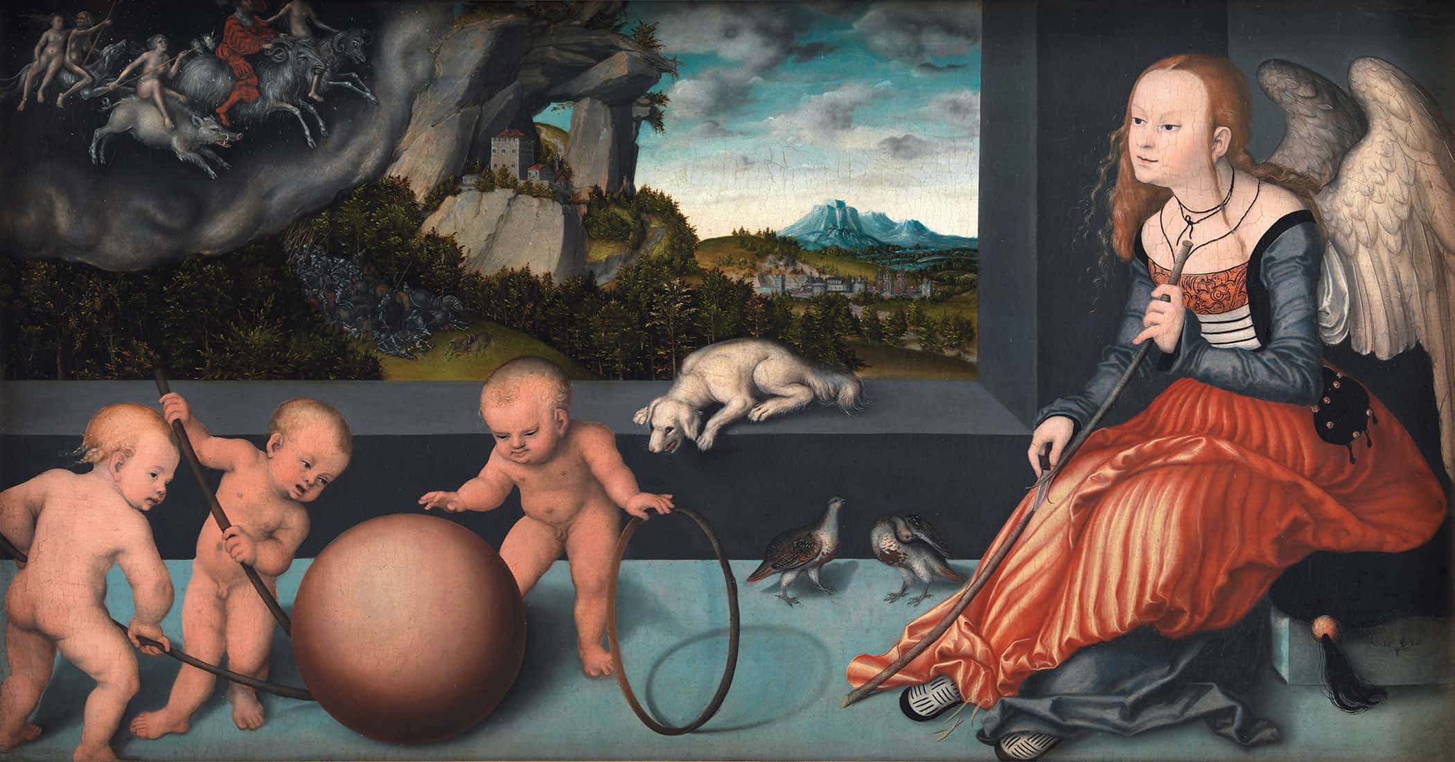 Melancholy by Lucas Cranach The Elder - Image 2
