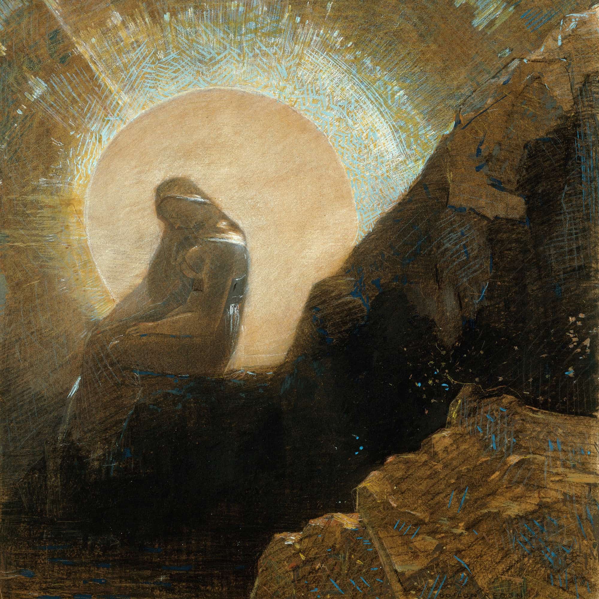 Melancholy by Odilon Redon - Image 8
