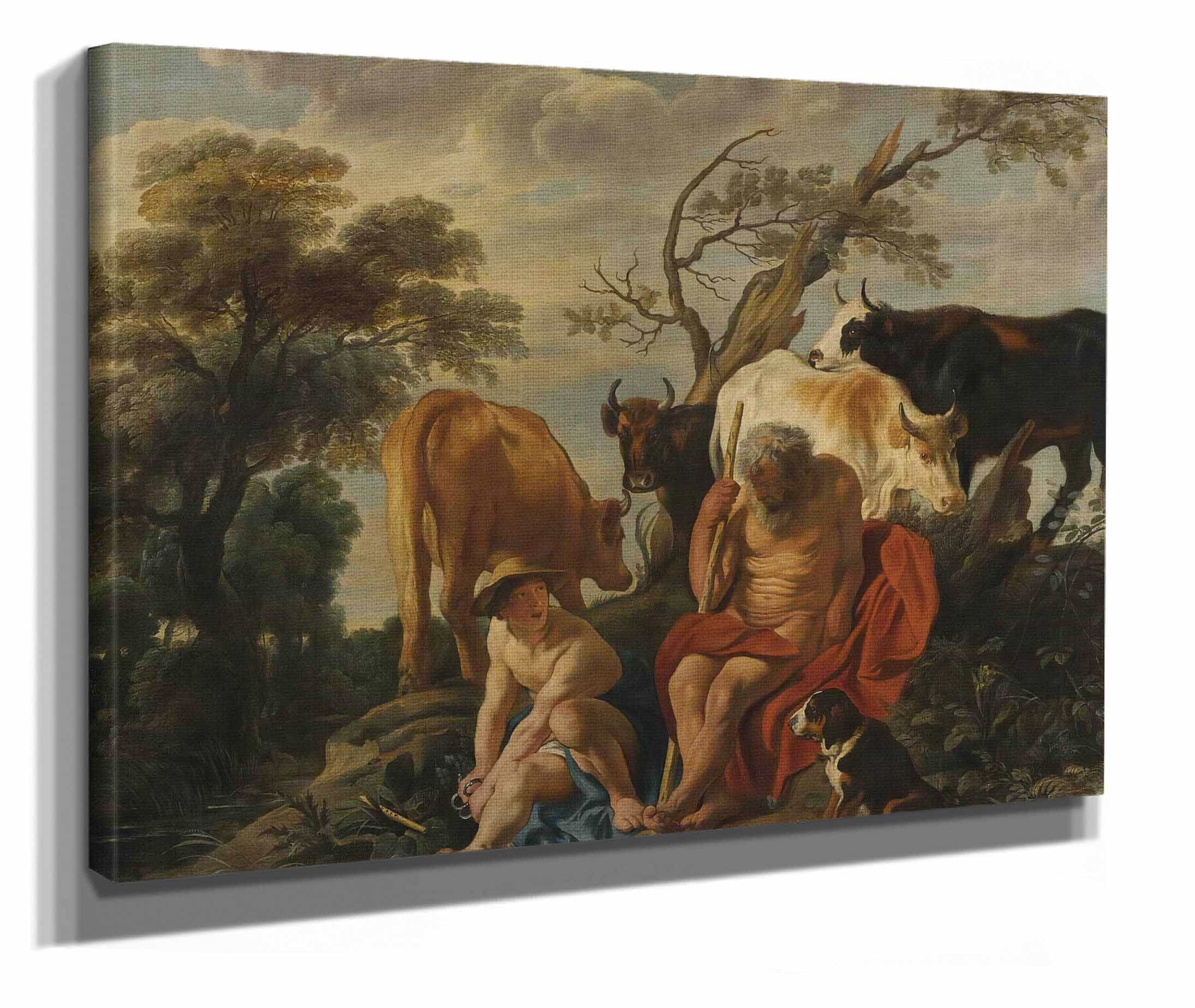 Mercury And Argus by Jacob Jordaens - Image 2
