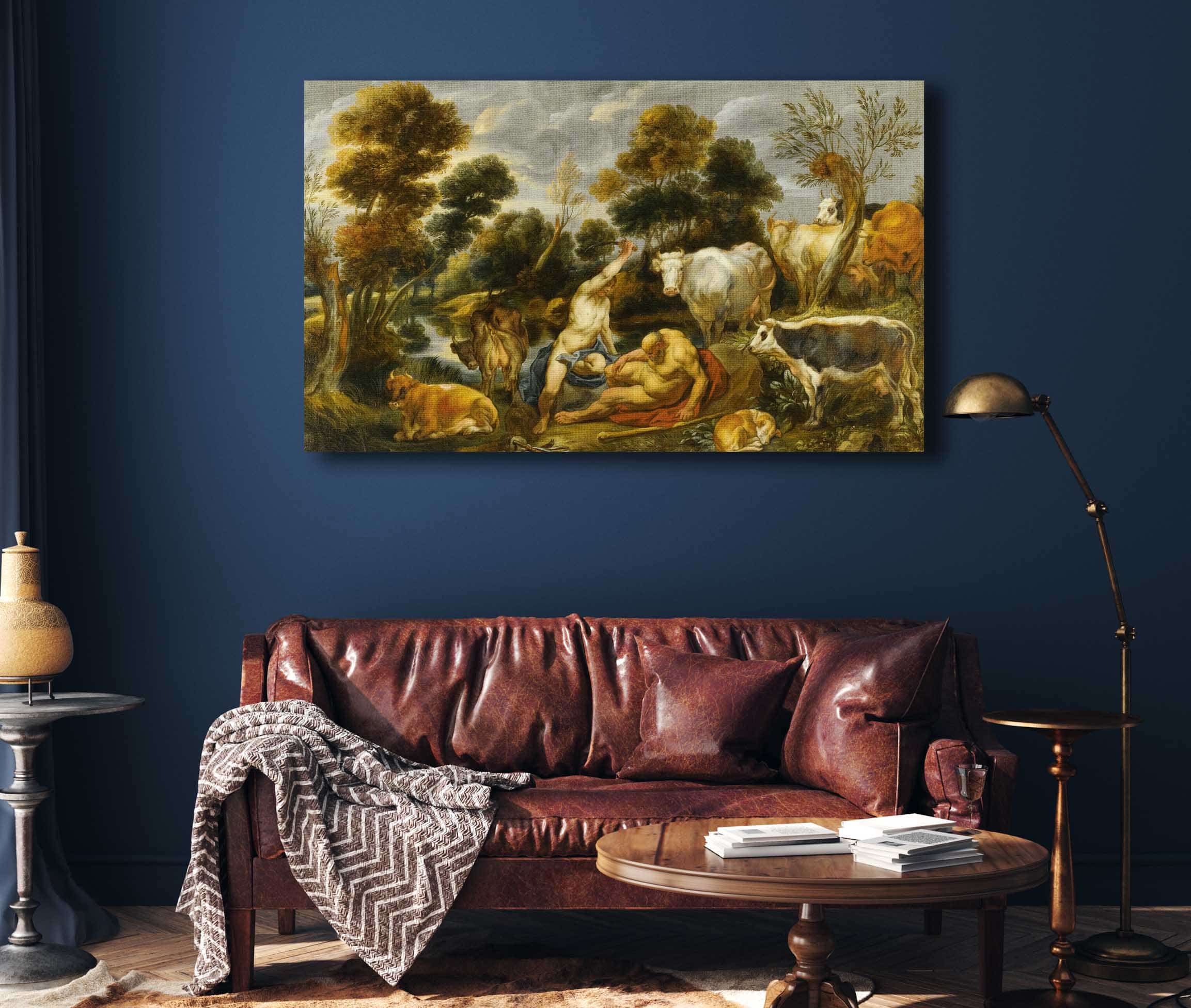 Mercury Argus And Io by Jacob Jordaens - Image 4