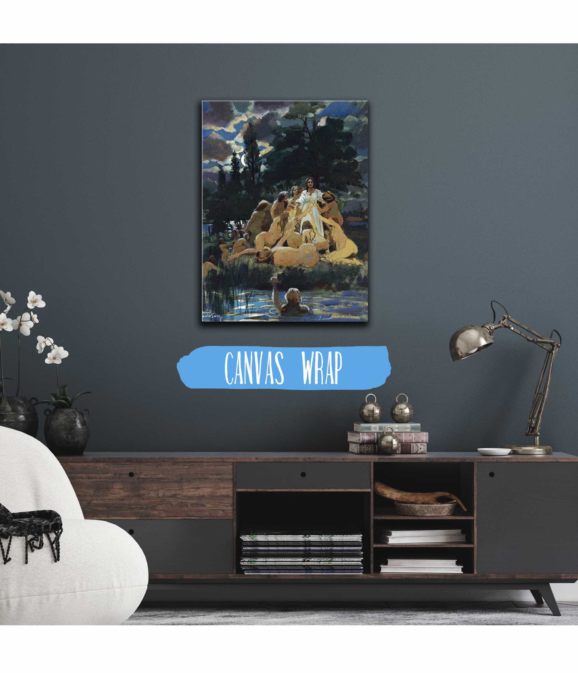 Mermaids by Konstantin Egorovich Makovsky - Image 3