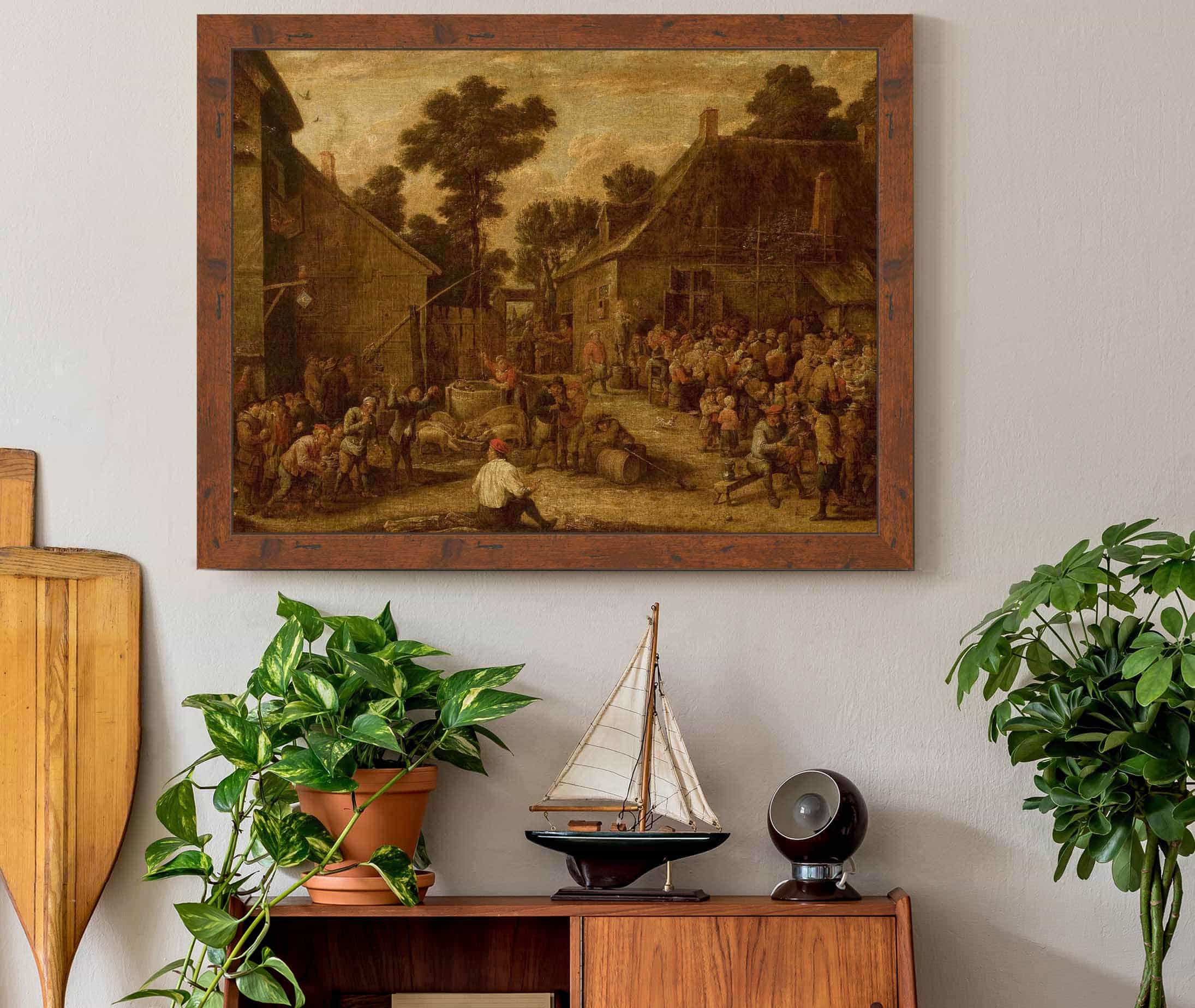 Merry Making In The Countryside by David Teniers The Younger - Image 3