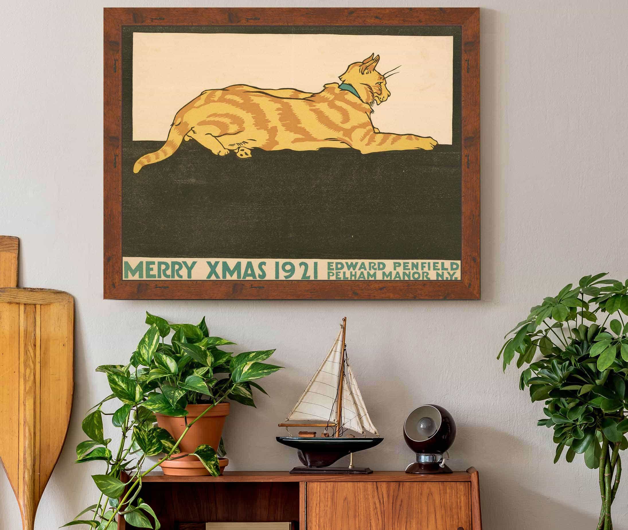 Merry Xmas by Edward Penfield - Image 3