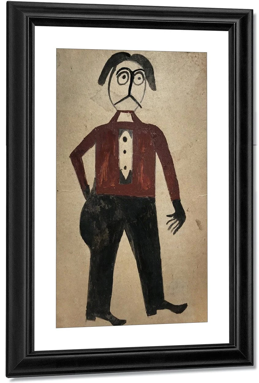 Mexican Man By Bill Traylor - Image 3