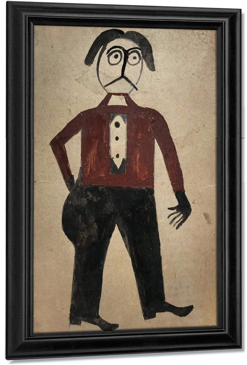 Mexican Man By Bill Traylor - Image 7