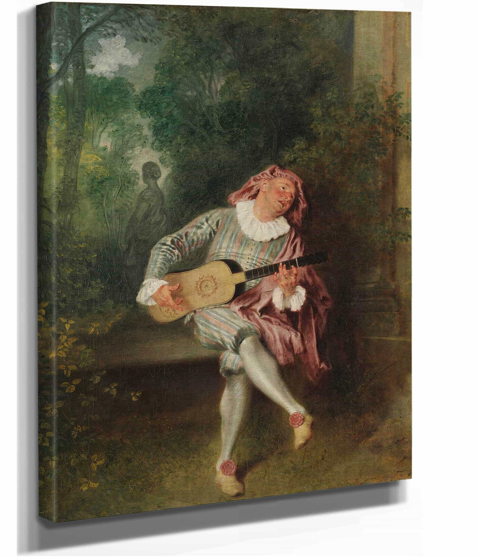Mezzetin by Jean Antoine Watteau - Image 2