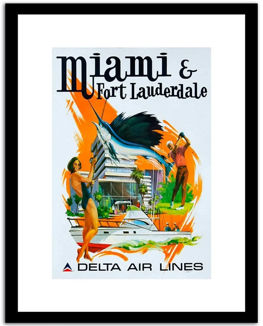 Miami Vintage Posterb