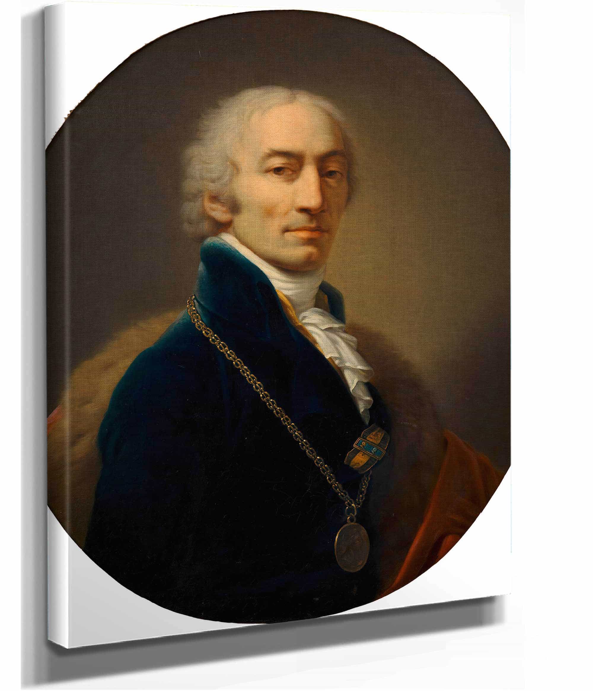 Michael Mayer Hofquartierbuchverwalter Around by Johann Baptist Von Lampi The Elder