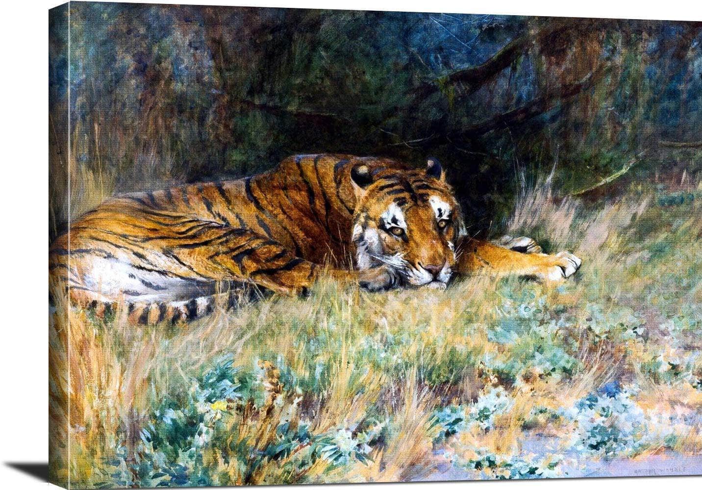 Midday Rest Painting Arthur Wardle Canvas Art - Image 3