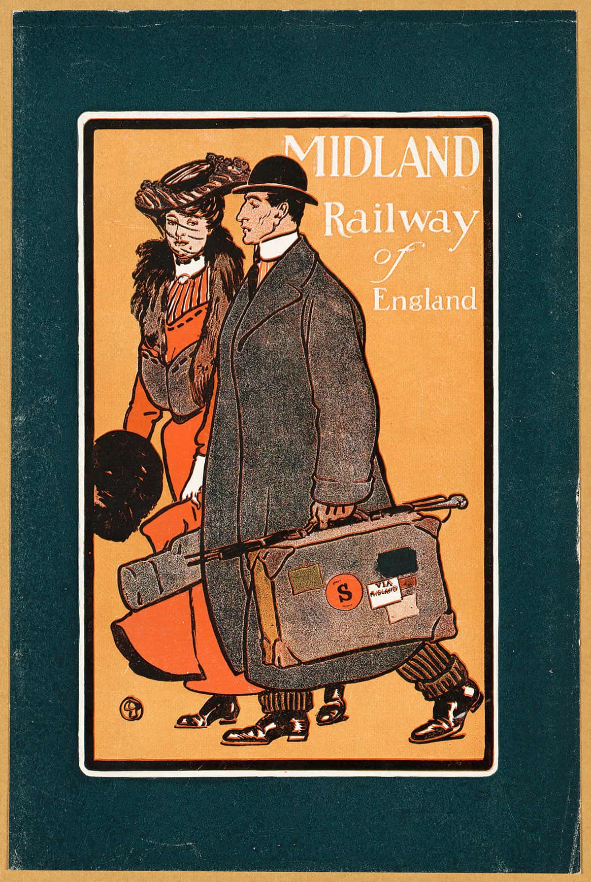 Midland Railway Of England by Edward Penfield - Image 3