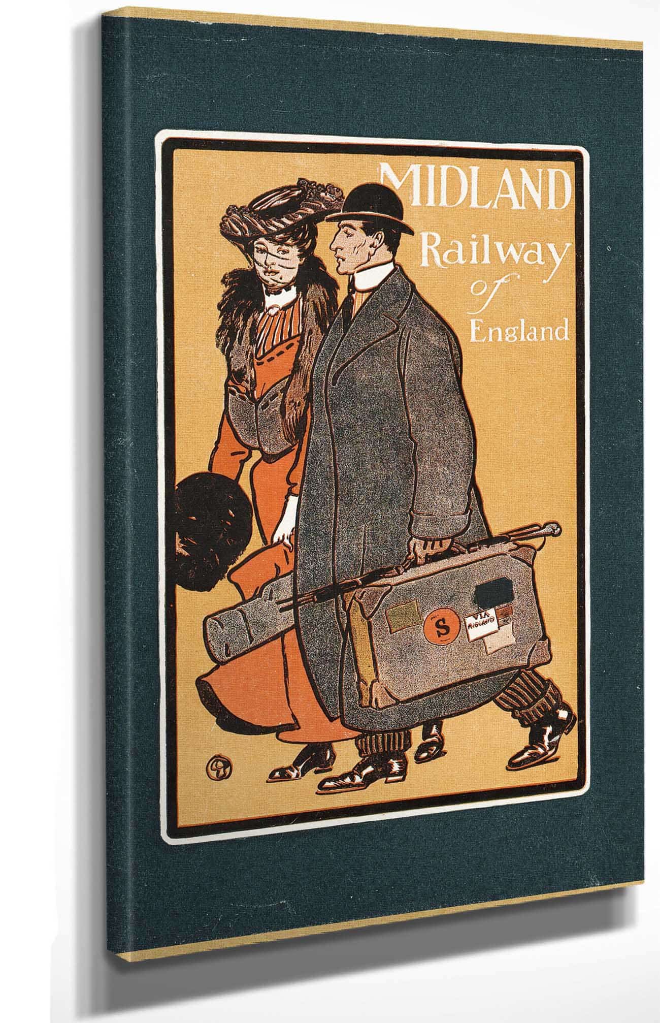 Midland Railway Of England by Edward Penfield - Image 4