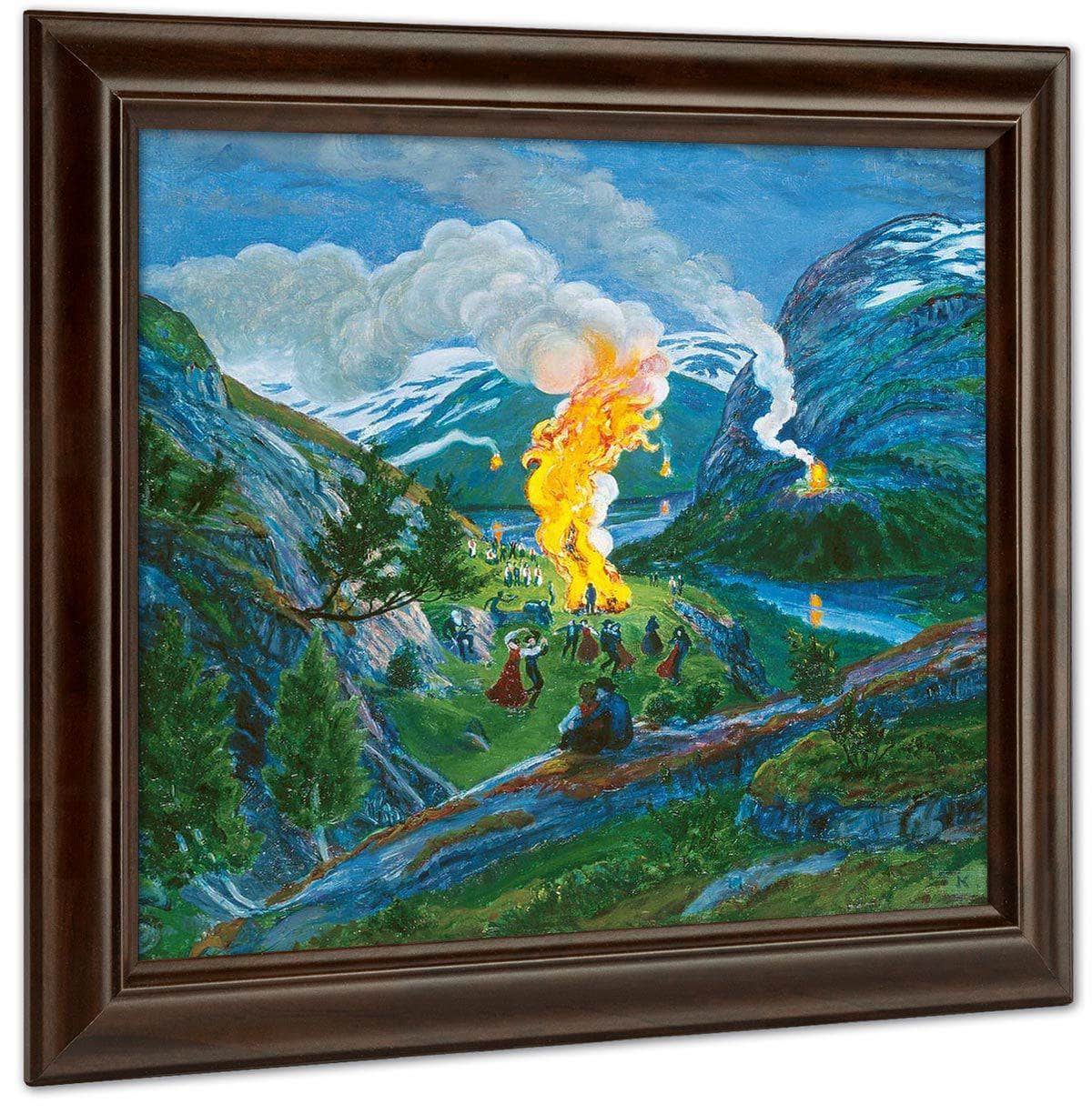 Midsummer Eve Bonfire 3 By Nicolai Astrup - Image 6
