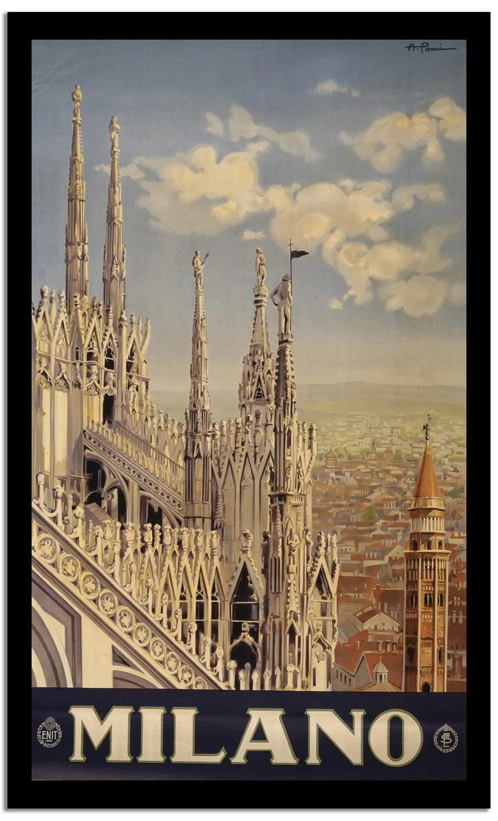 Milano Vintage Poster - Image 2