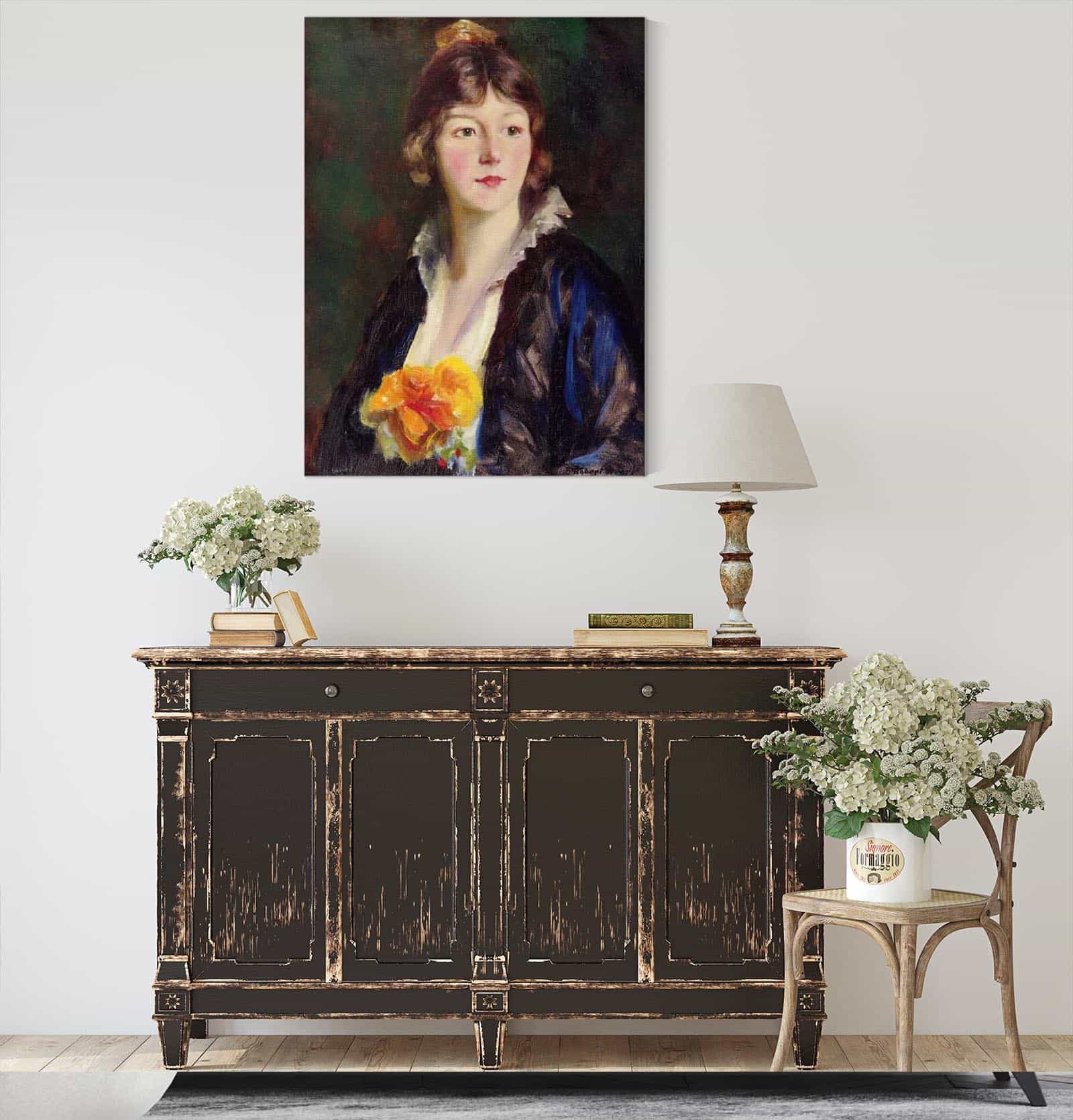 Mildred Clarke Von Kienbusch by Robert Henri - Image 4