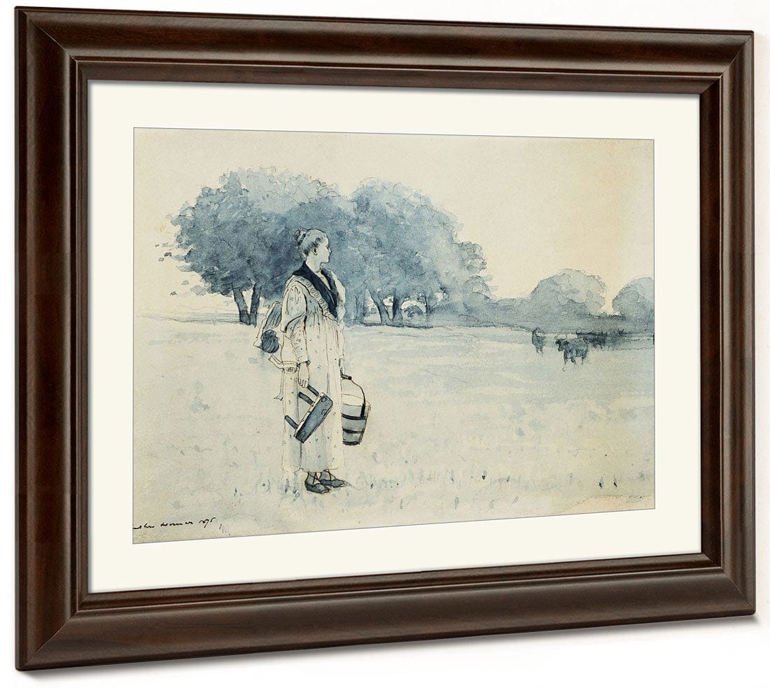 Milkmaid By Winslow Homer - Image 5