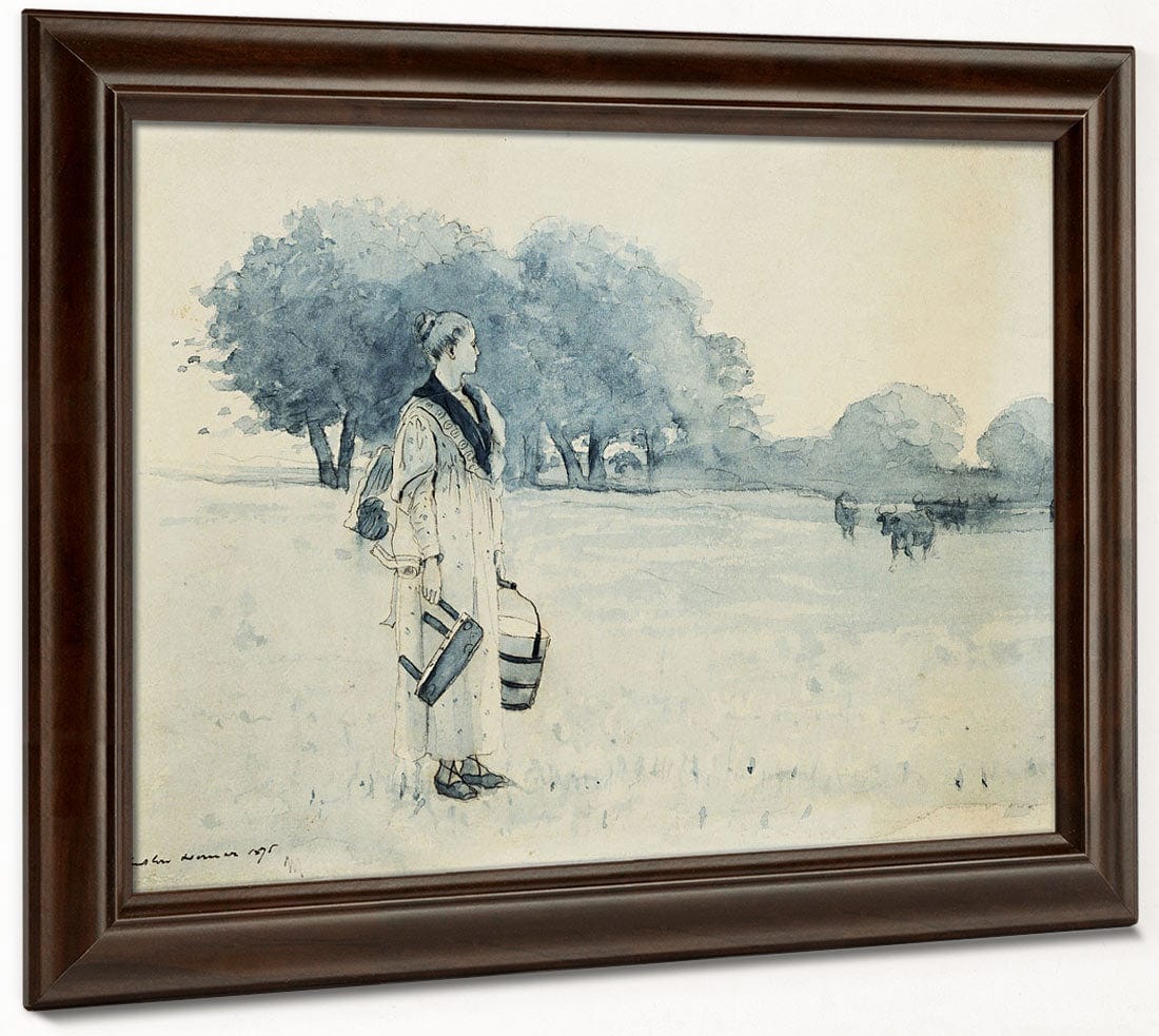 Milkmaid By Winslow Homer - Image 6